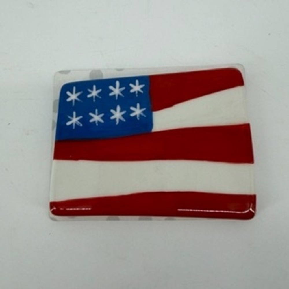 Coton Colors Happy Everything American Flag Mini Attachment Glass MINI-FLAG
